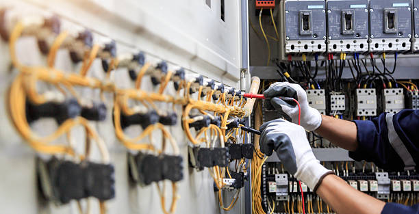 Professional Electrician technician working in Fairhope, PA